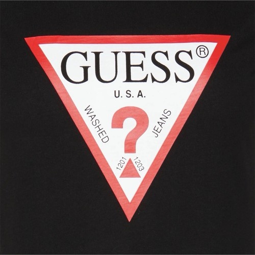 Guess shirt donna nera xs - nera,