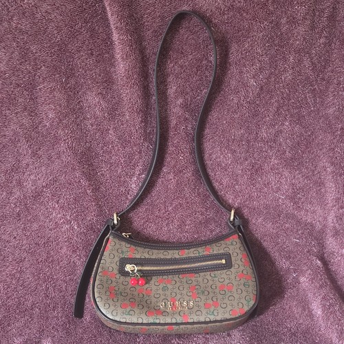 Borsa tracolla guess marrone - guess,