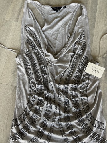 Canotta donna guess grigio - guess,