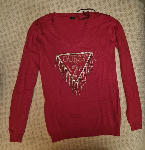 Maglioncino rosso guess - maglioncino, m