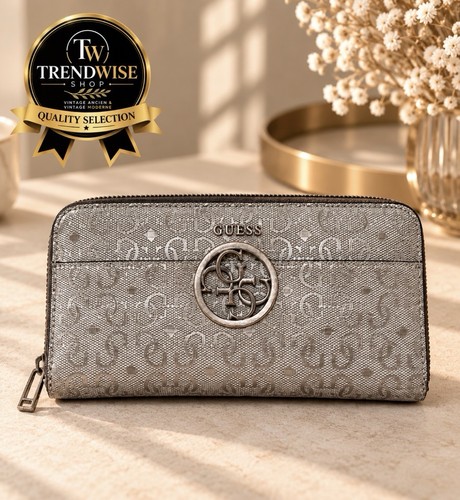 Guess portafoglio monogramma - guess,