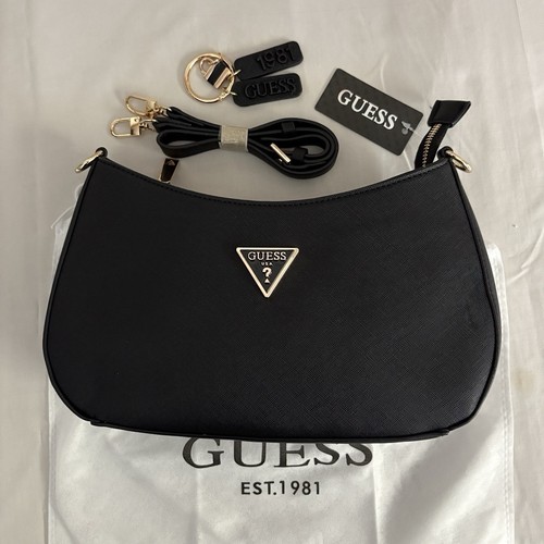 Guess borsa spalla mezzaluna - borsa,