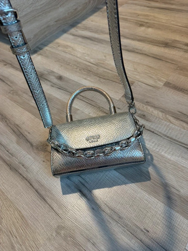 Borsa spalla argentata guess - borsa, a