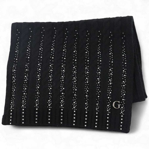 Moda sciarpa guess - moda, nero