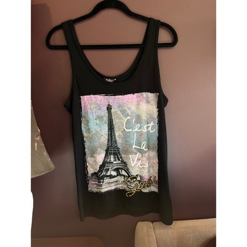 Canotta vintage bedazzled - canotta,