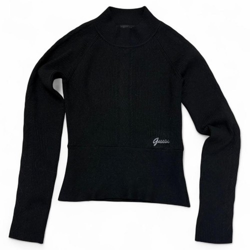 Guess maglia nera crop lurex - crop,