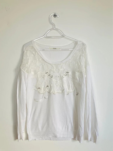 Maglia guess pizzo nuova donna - maglia,