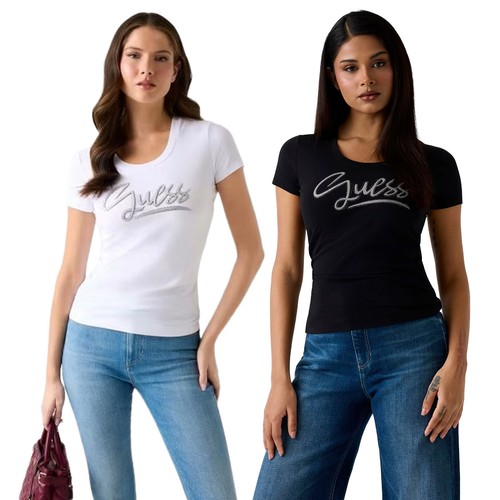 Guess shirt maglia slim - t-shirt,