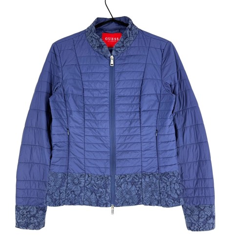 Guess giacca blu imbottita - blu, da